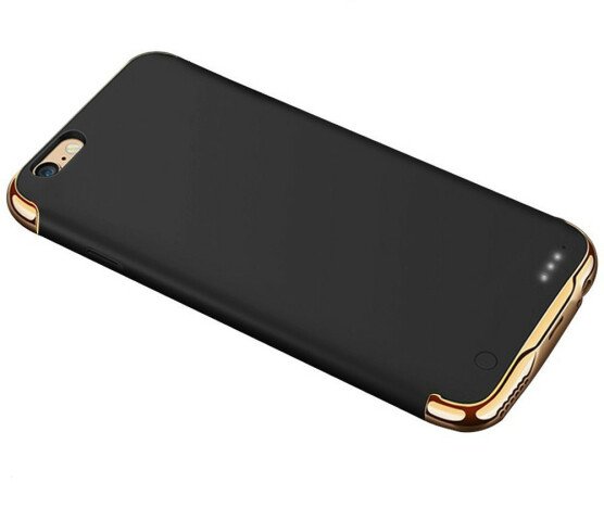 Husa Baterie Ultraslim iPhone 7, iUni Joyroom 2500mAh, Black